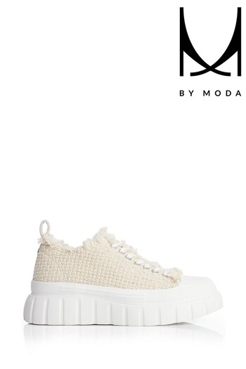 Moda In Pelle Amina Contrast Top Stitch Chunky Sole Trainers (962905) | £70