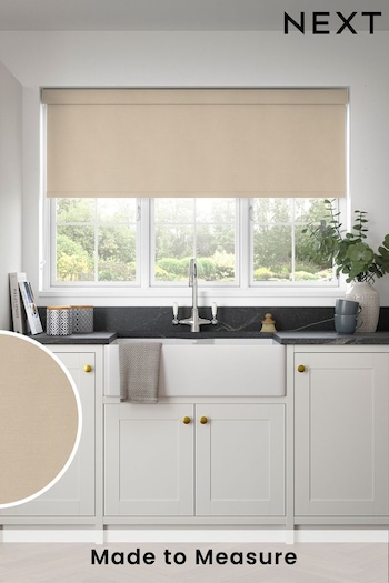 Natural Vanilla Solar Made to Measure Roller Blind (964084) | £73