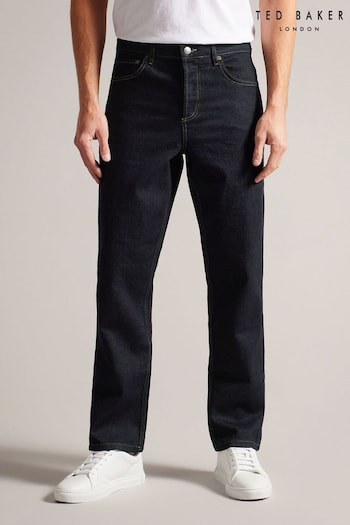 Ted Baker Dark Blue Joeyy Straight Fit Stretch Jeans (964251) | £85