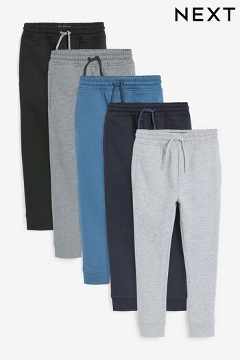 Multi Skinny Fit Joggers 5 Pack (3-16yrs) (964707) | £38 - £56