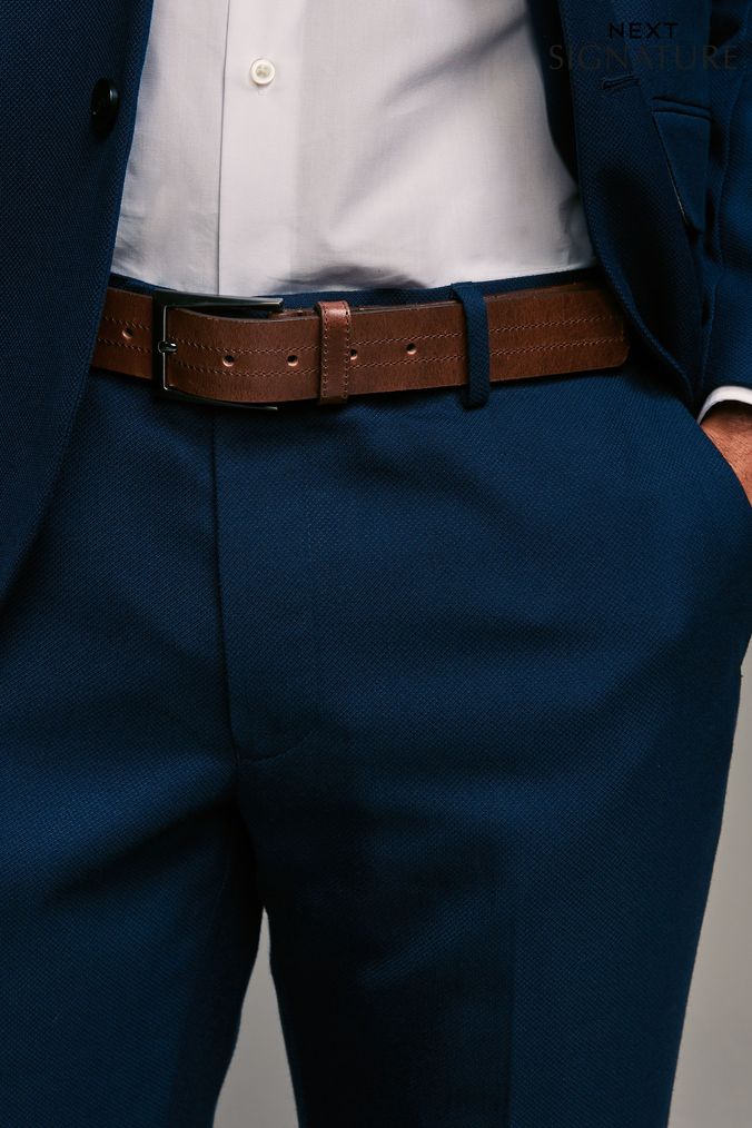 Buy Men s Belts Signature Accessories Online Next UK