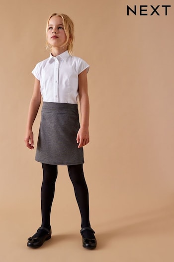 Grey Jersey Stretch Pull-On Pencil Skirt (3-18yrs) (965379) | £6 - £11