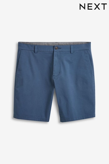 Dark Blue Straight Stretch Chino Shorts (965417) | £20