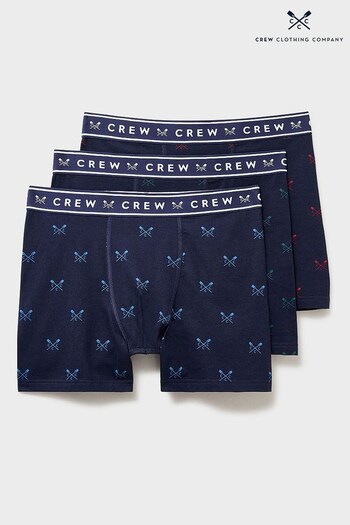 Crew Clothing Company Multi Cotton Boxers (965534) | £35