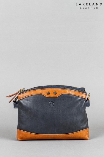 Lakeland Leather Hartsop Zip Leather Cross-Body Bag (965805) | £60