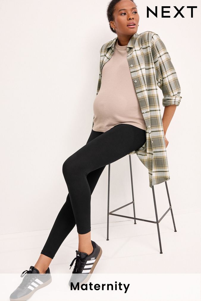 Maternity vinyl deals leggings