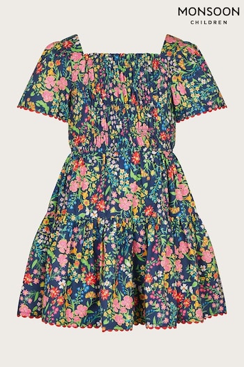 Monsoon Blue Paisley Print Dress (966456) | £25 - £29