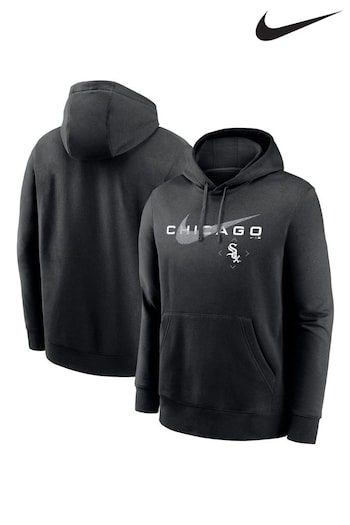 nike Lebronald Black Chicago White Sox Swoosh Pullover Fleece Hoodie (966895) | £60