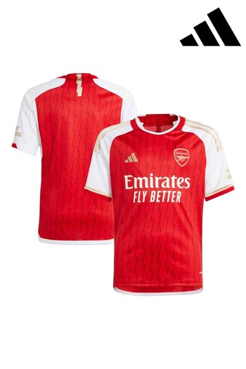 adidas Red Arsenal Home Shirt 2023-24 (966920) | £55