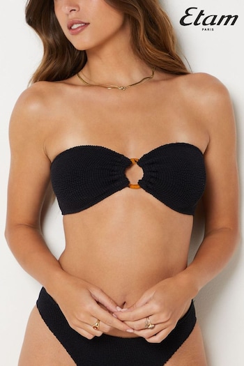 ETAM Black One Size Fits All Bandeau Bikini Top (967476) | £26