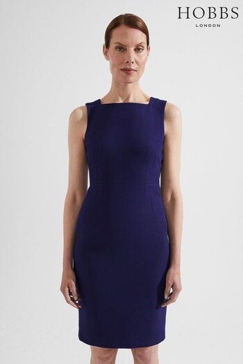 Hobbs Blue Romy Dress (968274) | £149