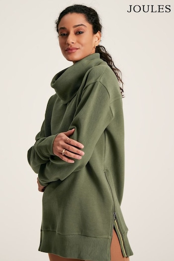 Joules Willow Green Cowl Neck Sweatshirt (969162) | £64.95