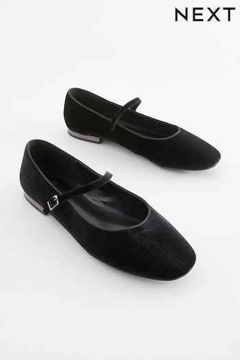 Black/Silver Forever Comfort® Mary Jane Shoes (969215) | £34