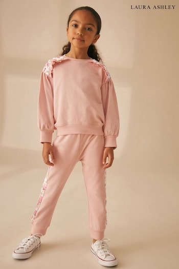 Laura Ashley Pink Loveston Jogger and Sweater Set (969475) | £26 - £30