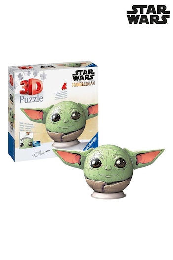 Star Wars Grogu with Ears 3D Puzzle Ball 72 Piece Jigsaw (969545) | £14.99