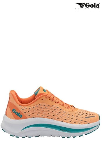 Gola Orange Ladies Alzir Speed Mesh Lace-Up Running Trainers (969920) | £85