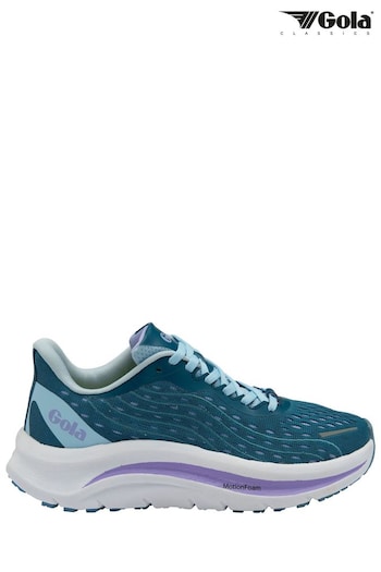 Gola Blue Ladies Alzir Speed Mesh Lace-Up Running Trainers (969981) | £85