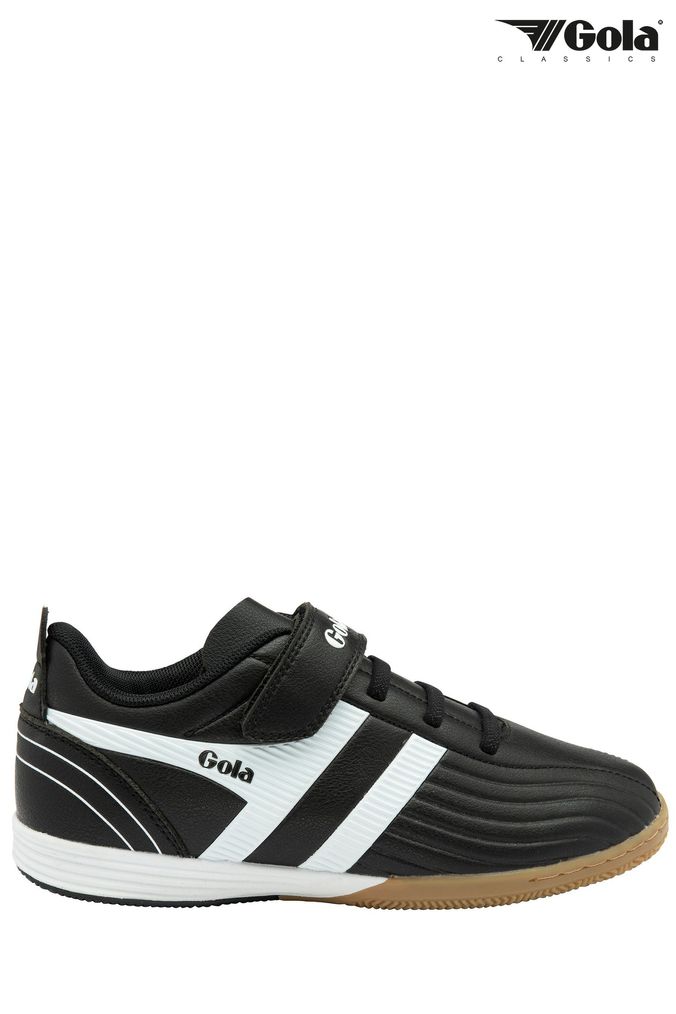 Womens black gola trainers best sale