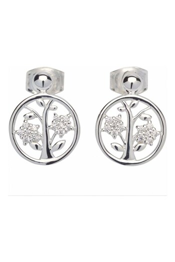 Unique & Co Ladies Collection Silver Tone Earrings (970358) | £49