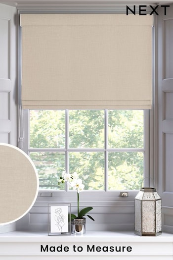 Natural Nikki Made To Measure Roman Blinds (970479) | £84