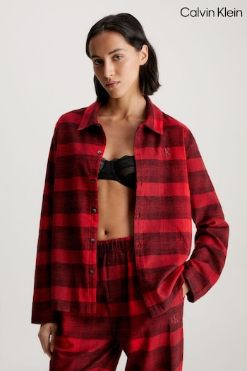 Calvin Klein Flannel Pyjama Top (970606) | £55