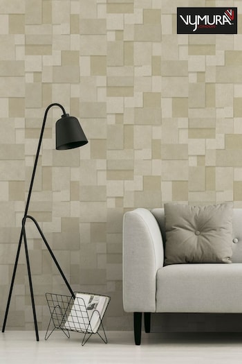 Vymura London Natural Exclusive To Atelier-lumieresShops Stone Wallpaper (970627) | £20