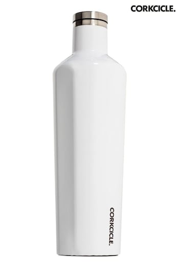 Corkcicle White Canteen Insulated Stainless Steel Bottle (970751) | £27