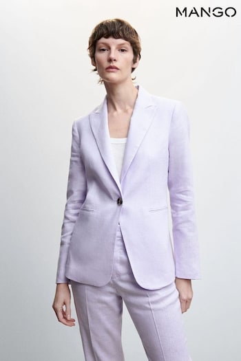 Mango 100% Linen Suit: Blazer (970752) | £60