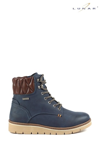 Lunar Blue Roberta Waterproof Ankle Zapatillas Boots (971169) | £65