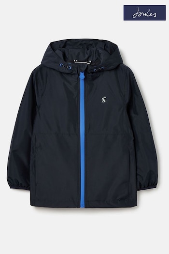 Joules Arlow Blue Waterproof Lightweight Packable Rain Mac (971208) | £29.95 - £35.95