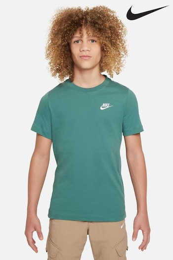 Nike kvinnor Green Futura T-Shirt (971268) | £17