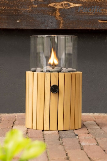 Pacific Natural Garden Cosiscoop Timber Fire Pit Lantern (971381) | £170