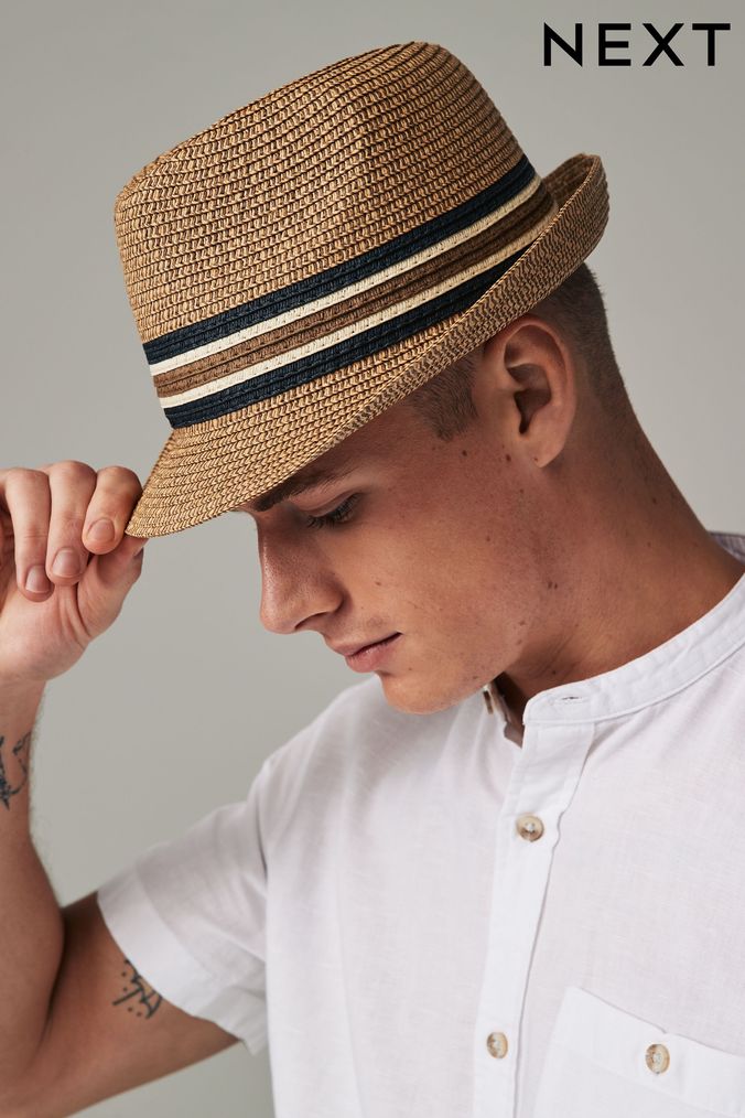 Mens trilby hats discount next