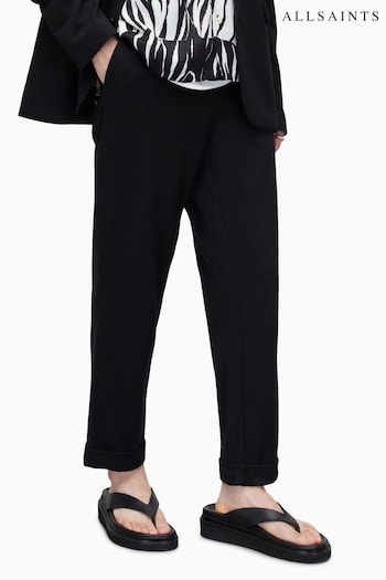 AllSaints Black Helm Chaussettes Trousers (971698) | £99