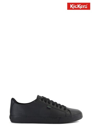 Kickers Tovni Lacer Vegan Black Shoes (972122) | £55