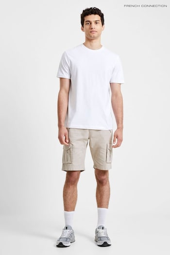 French Connection Moonstruck Brown Cargo Shorts (972363) | £45
