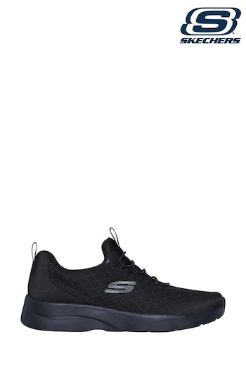 Skechers Black Dynamight 2.0 - Real Smooth Shoes (972539) | £62