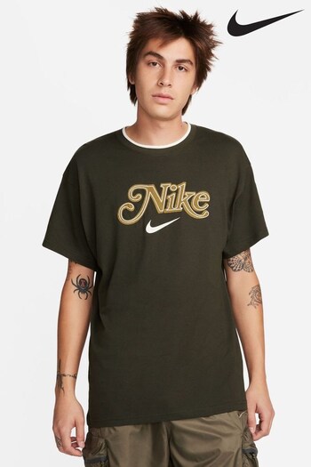 Nike Green Graphic Lifestyle T-Shirt (972826) | £38