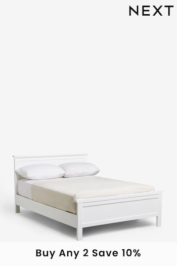 White Painted Sutton Wooden Bed Frame (972977) | £450 - £650