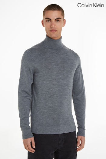 Calvin Klein Merino Turtle Neck Sweater (973717) | £130