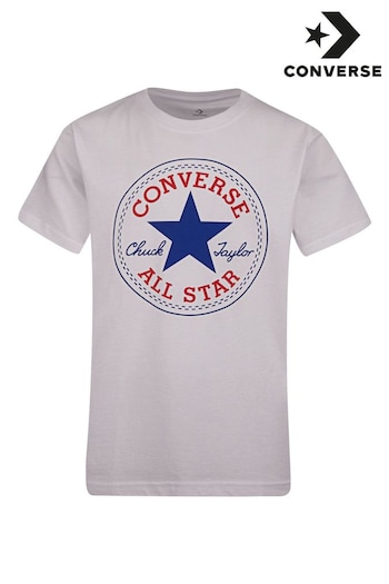 Converse Driftwood White Chuck Patch T-Shirt (973728) | £16