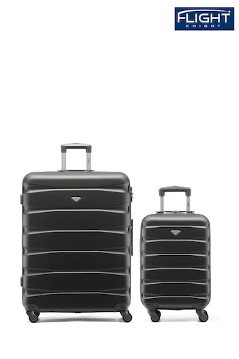 Set Of 2 Large Check-In & Small Carry-On Hardcase Travel Suitcase (973732) | £110