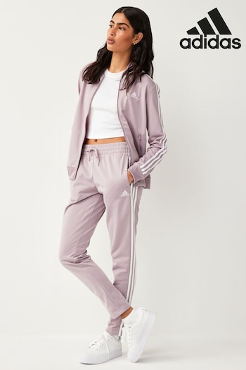 Purple Sportswear Essentials 3-Stripes Tracksuit (974747) | £55