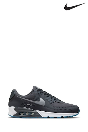 Nike Dark Grey Air Max 90 Trainers (975316) | £155