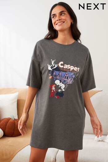 Black Casper T-Shirt Nightie (975717) | £22