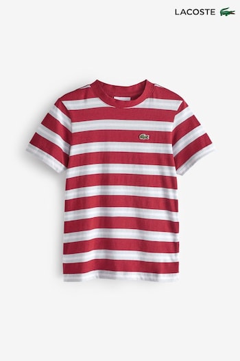 Lacoste sweatshirt Children Red Core Essentials T-Shirt (975831) | £35 - £40
