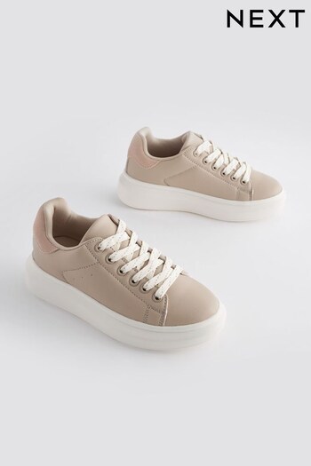 Neutral Brown Chunky Sole Trainers (975909) | £24 - £31