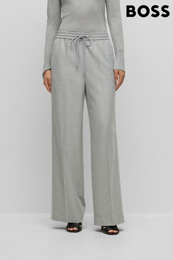 BOSS Silver Tavite Trousers (976102) | £189