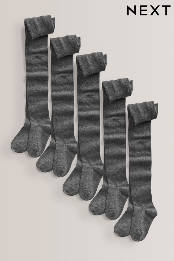 Childrens grey thermal tights clearance