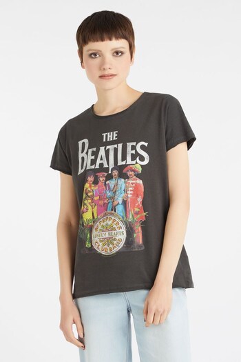 Amplified Grey The Beatles Pepper T-Shirt (976267) | £25